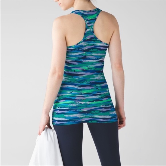 Lululemon Cool Racerback Seven Wonders Tank Top - Picture 1 of 8